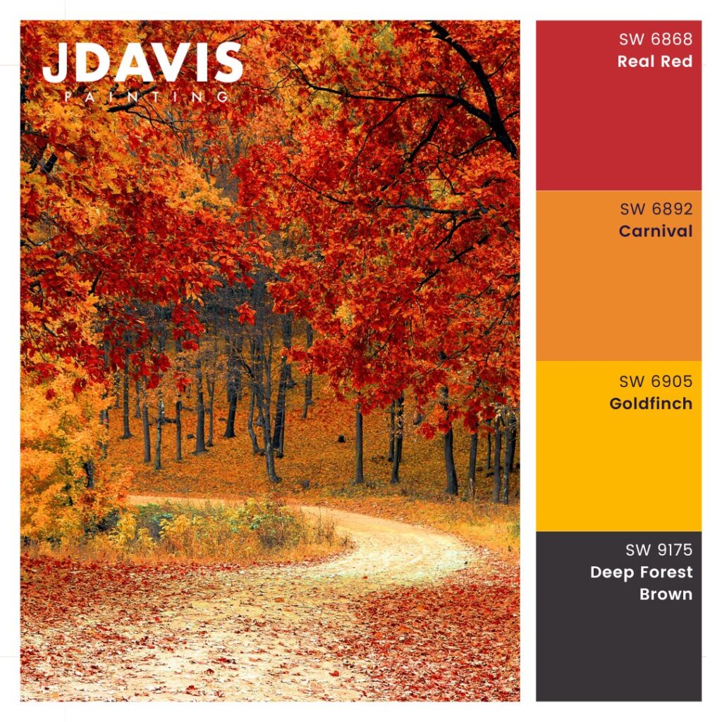 JDavis Painting Autumn Paint Colours Palette